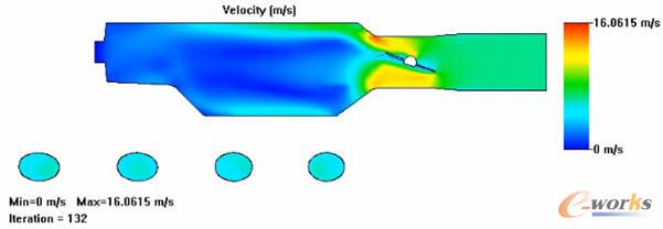 求解過程中對歧管內部速度的監(jiān)控
