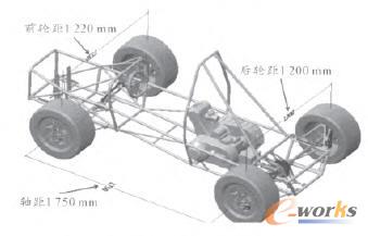 改進后的整車模型