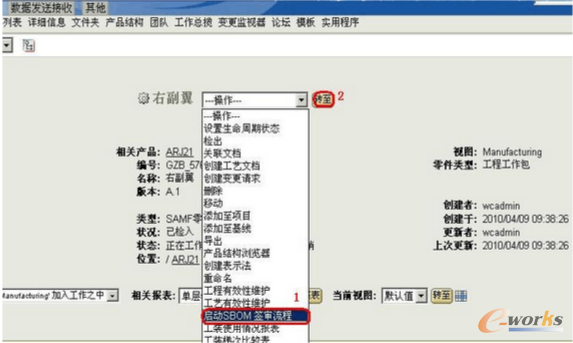 圖4.13 啟動工作包簽審流程